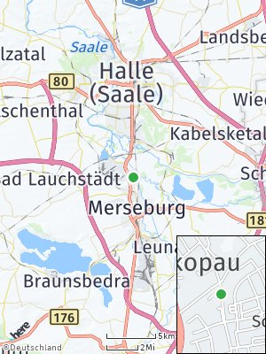 Here Map of Schkopau