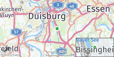 Google Map of Bissingheim