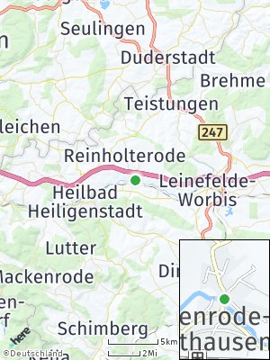 Here Map of Bodenrode-Westhausen