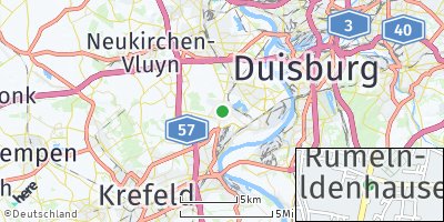 Google Map of Rumeln-Kaldenhausen