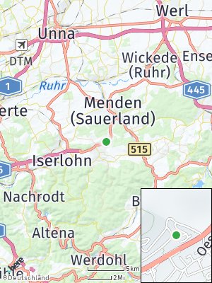Here Map of Becke bei Hemer