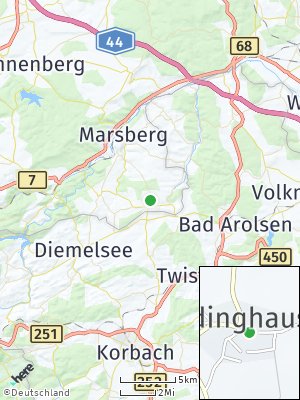 Here Map of Heddinghausen