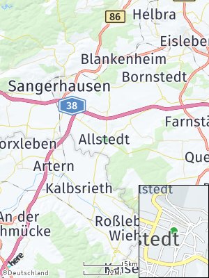 Here Map of Allstedt
