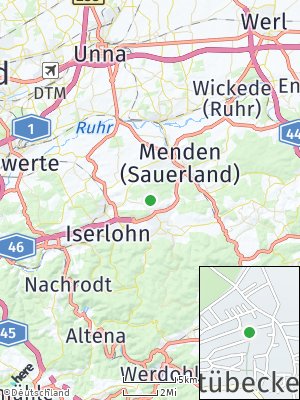 Here Map of Stübecken