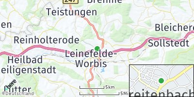Google Map of Breitenbach