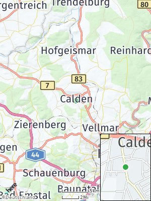 Here Map of Calden