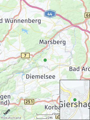 Here Map of Giershagen