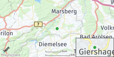 Google Map of Giershagen