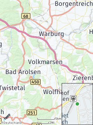 Here Map of Volkmarsen