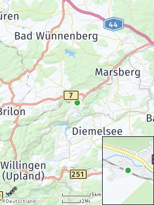 Here Map of Beringhausen