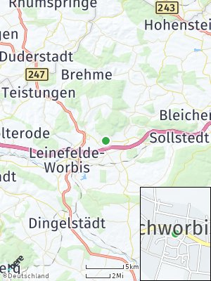 Here Map of Kirchworbis