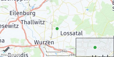 Google Map of Hohburg bei Wurzen