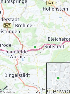 Here Map of Breitenworbis