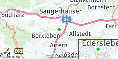 Google Map of Edersleben