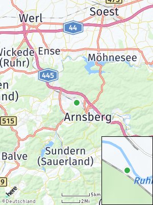 Here Map of Bruchhausen