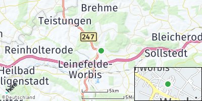 Google Map of Worbis