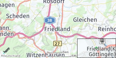 Google Map of Friedland