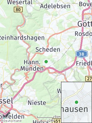 Here Map of Wiershausen