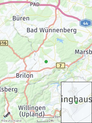 Here Map of Radlinghausen
