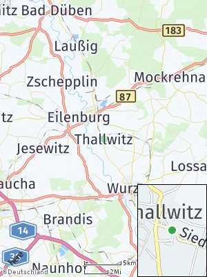 Here Map of Thallwitz