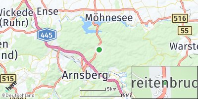 Google Map of Breitenbruch