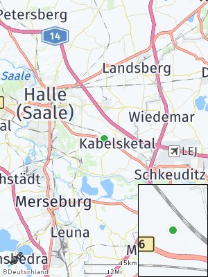 Here Map of Kabelsketal