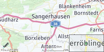 Google Map of Oberröblingen