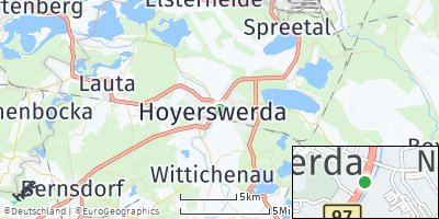Google Map of Hoyerswerda