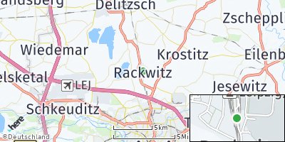Google Map of Rackwitz