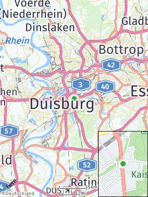 Here Map of Duissern