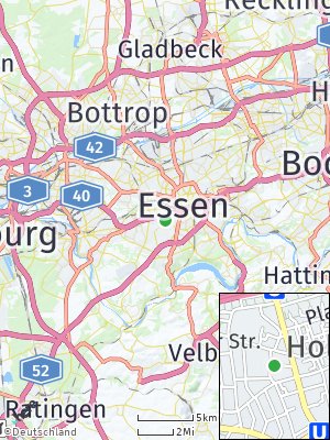 Here Map of Holsterhausen
