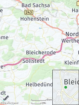 Here Map of Bleicherode