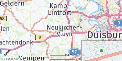 Google Map of Neukirchen-Vluyn