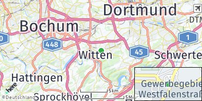 Google Map of Witten