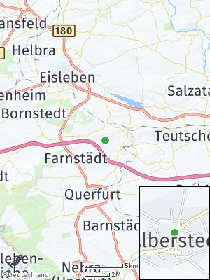 Here Map of Alberstedt