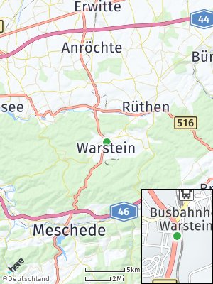 Here Map of Warstein