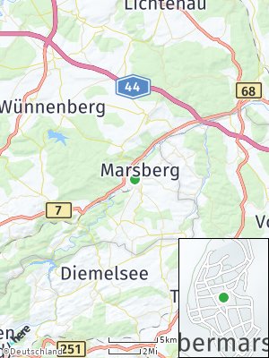 Here Map of Obermarsberg