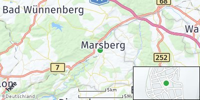 Google Map of Obermarsberg