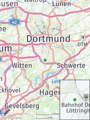 Here Map of Löttringhausen
