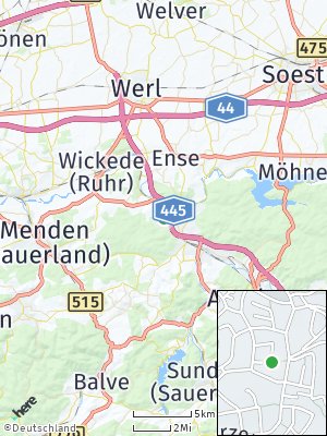 Here Map of Bergheim