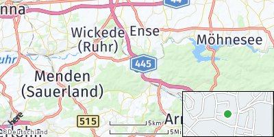 Google Map of Bergheim