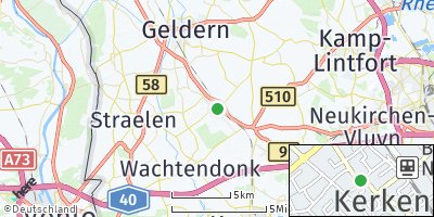 Google Map of Kerken