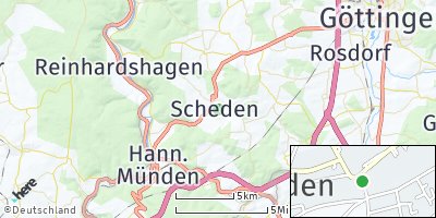 Google Map of Scheden