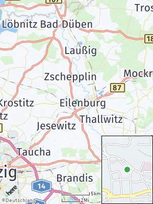 Here Map of Eilenburg