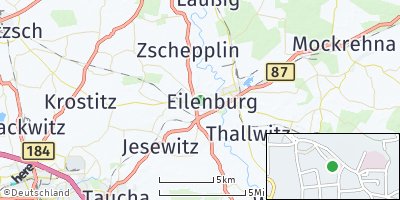 Google Map of Eilenburg