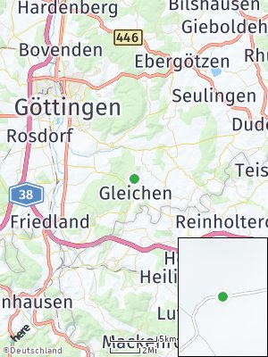 Here Map of Gleichen