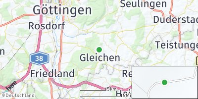 Google Map of Gleichen