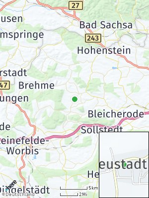 Here Map of Neustadt bei Leinefelde