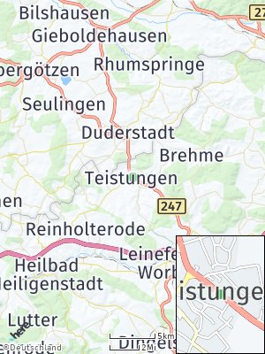 Here Map of Teistungen