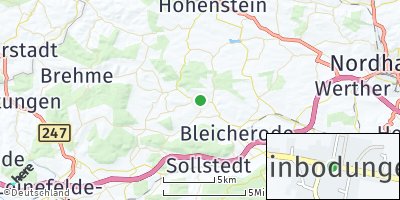 Google Map of Kleinbodungen